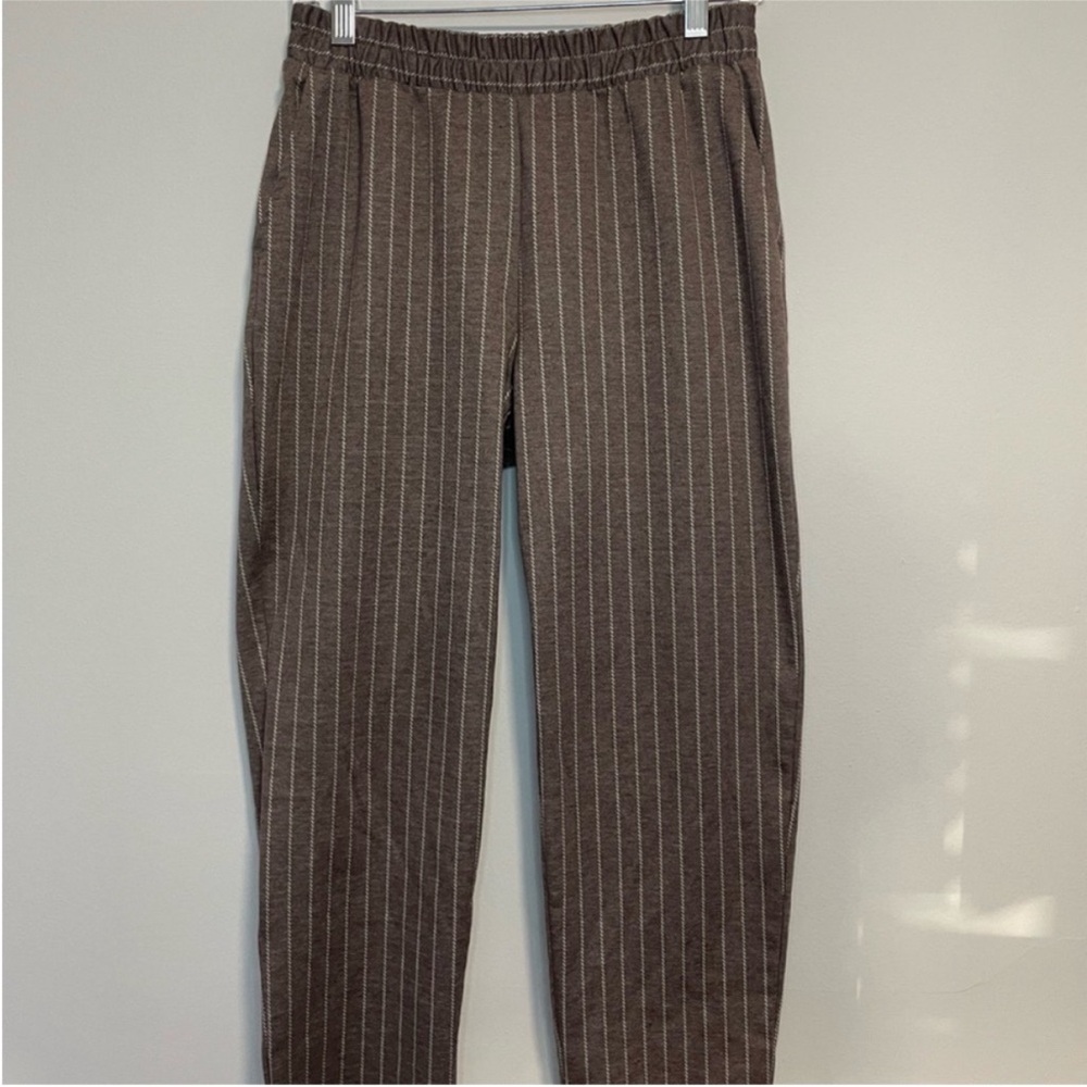a new day Brown Pinstripe Ankle Pants